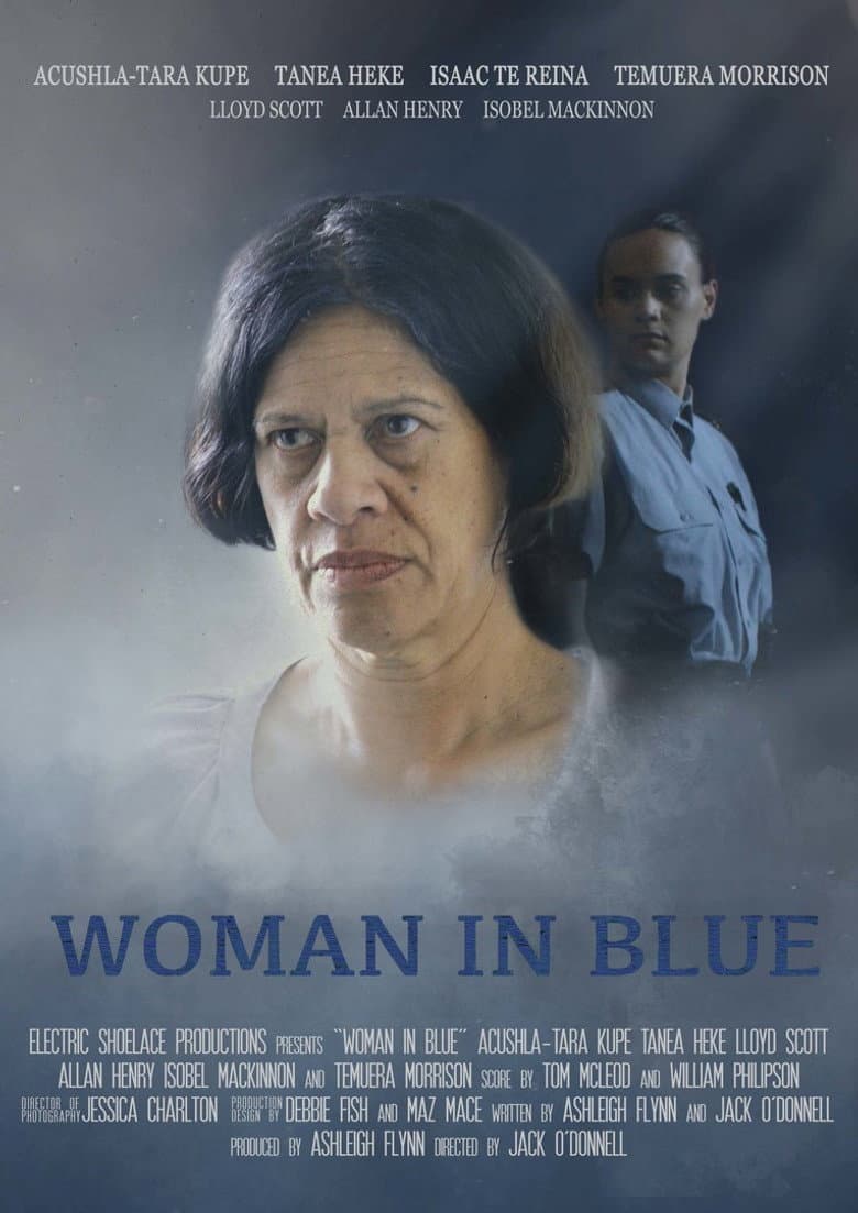 Woman in Blue poster