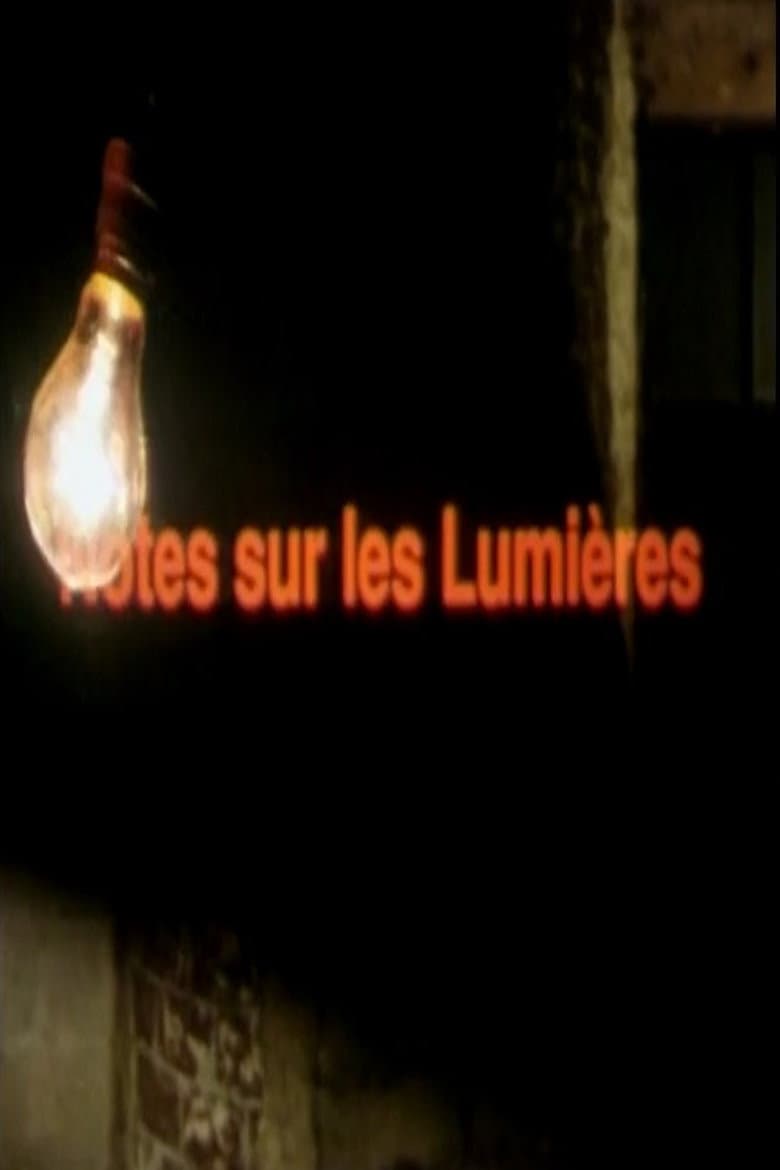 Notes sur les lumières poster
