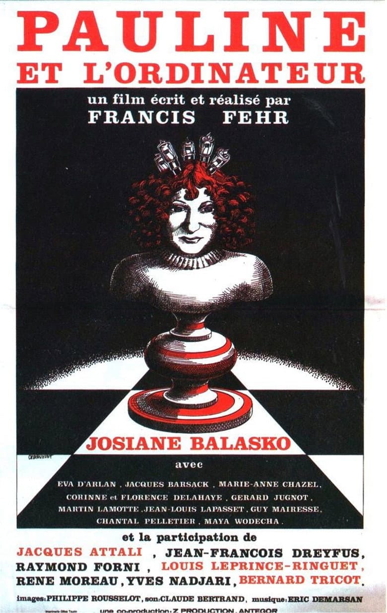 Pauline et l'ordinateur poster