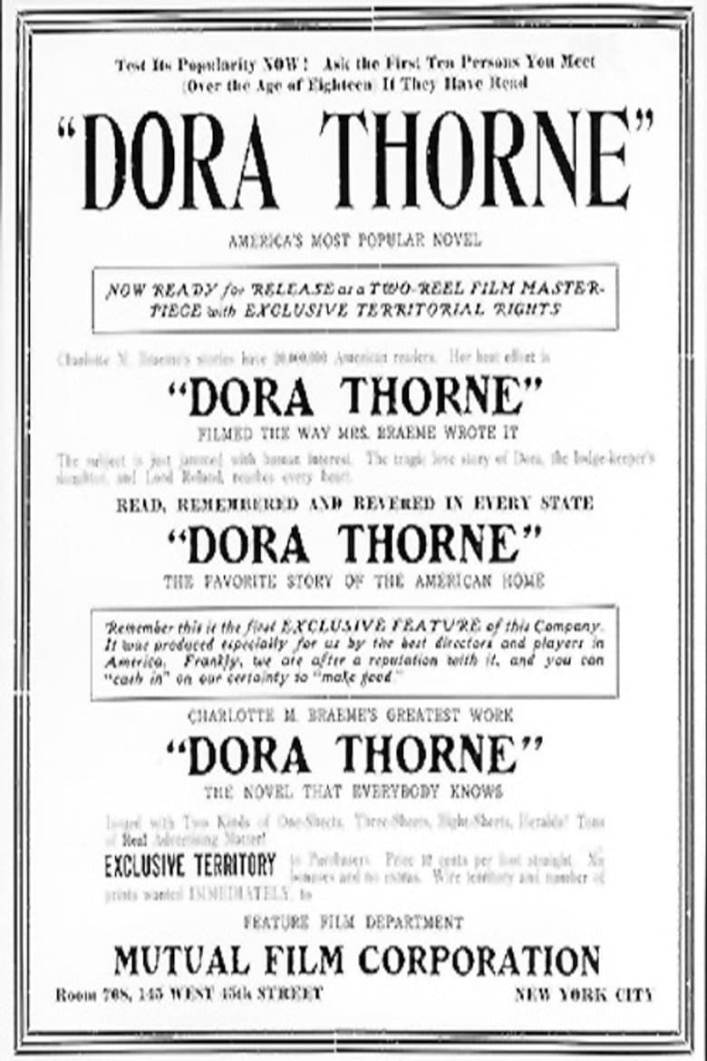 Dora Thorne poster