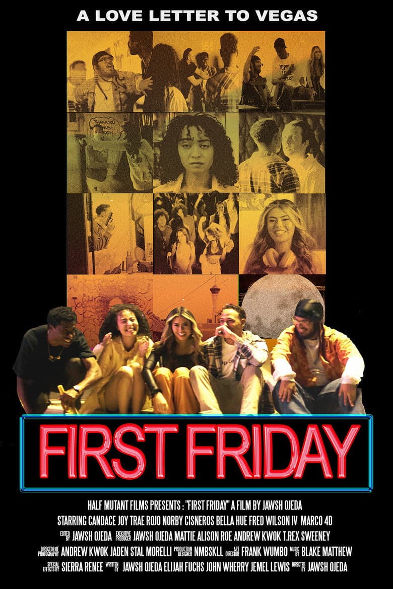First Friday poster