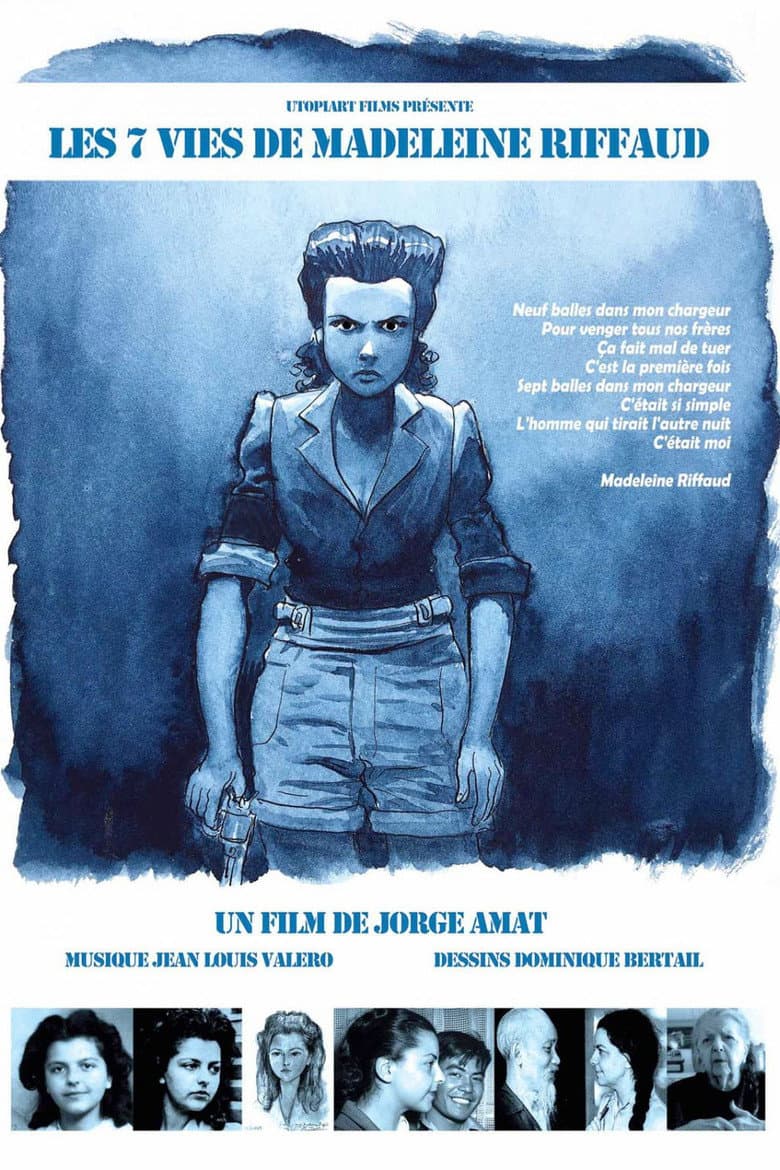 Les sept vies de Madeleine Riffaud poster