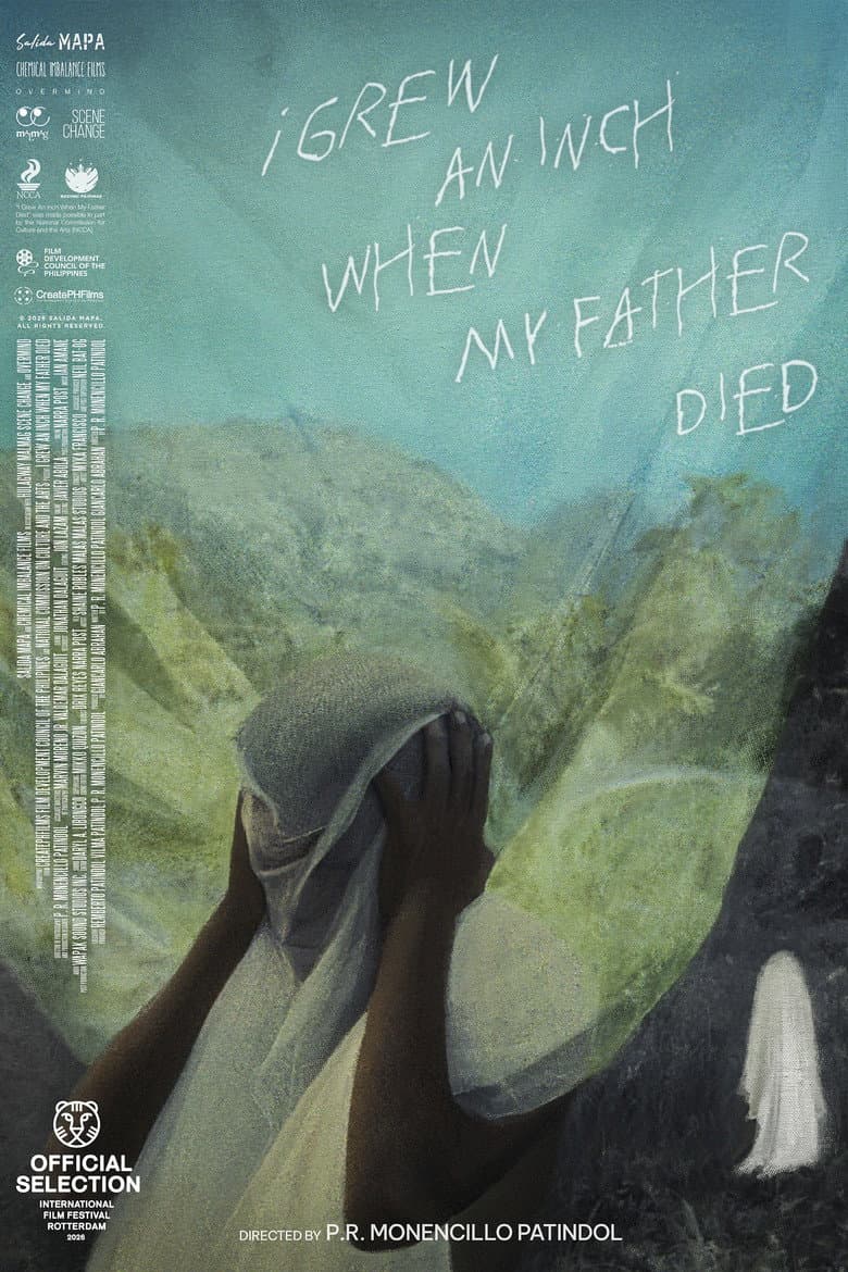 i grew an inch when my father died poster