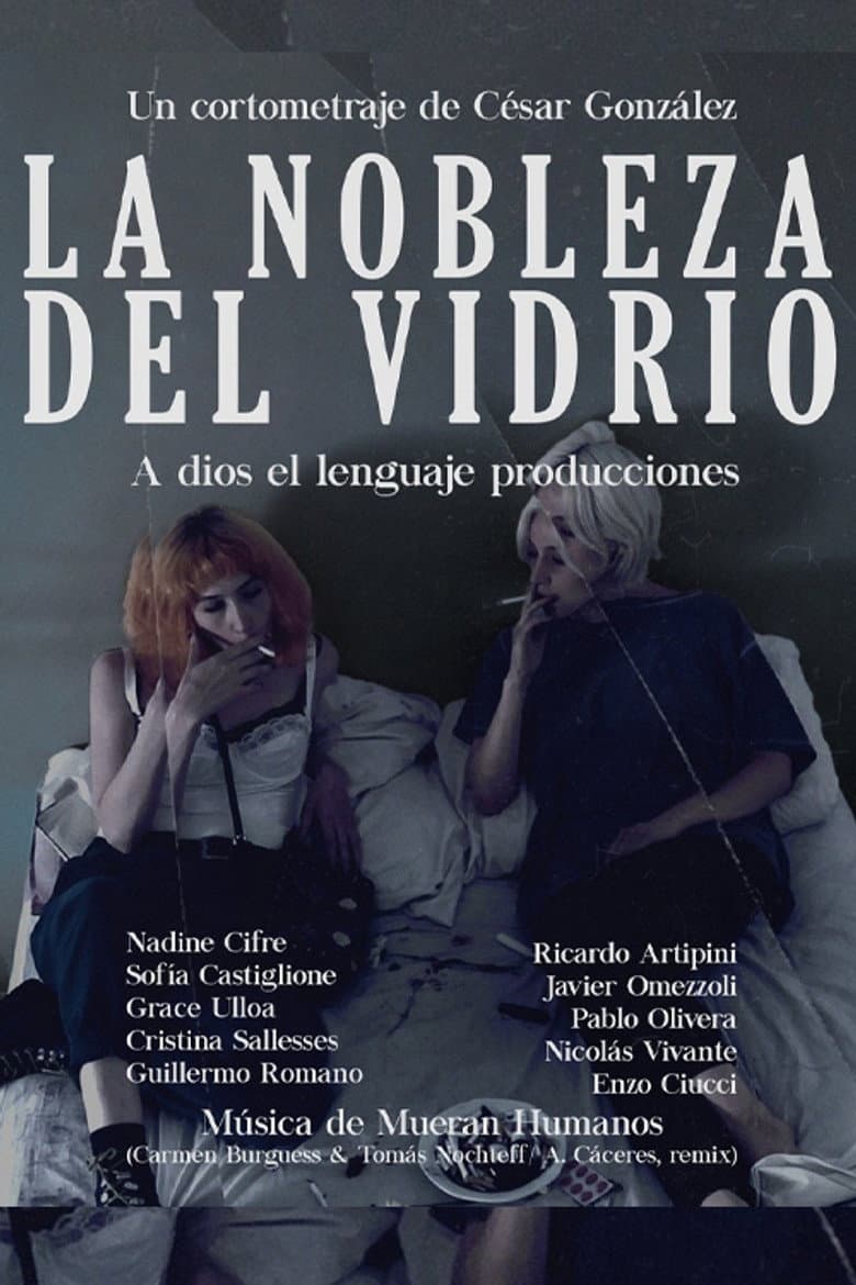 La nobleza del vidrio poster