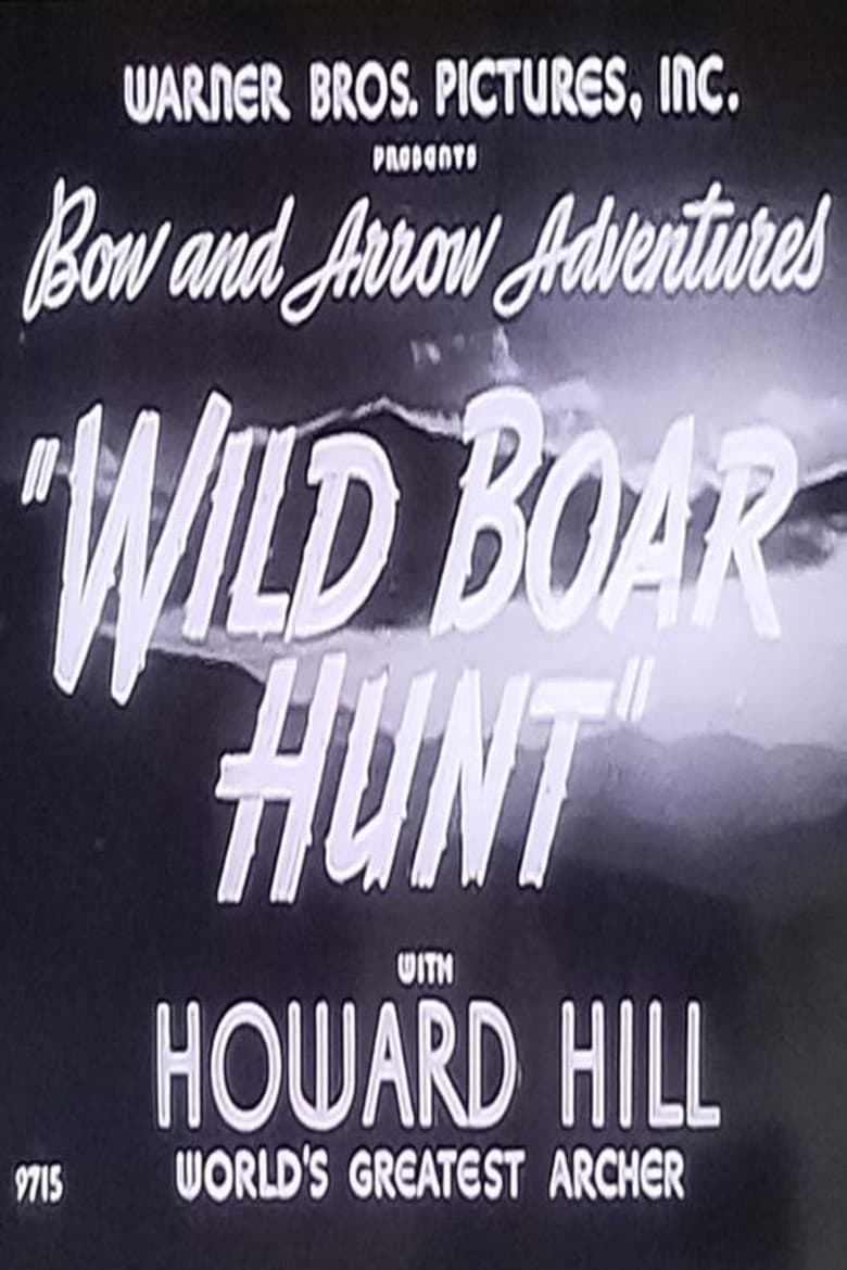 Wild Boar Hunt poster