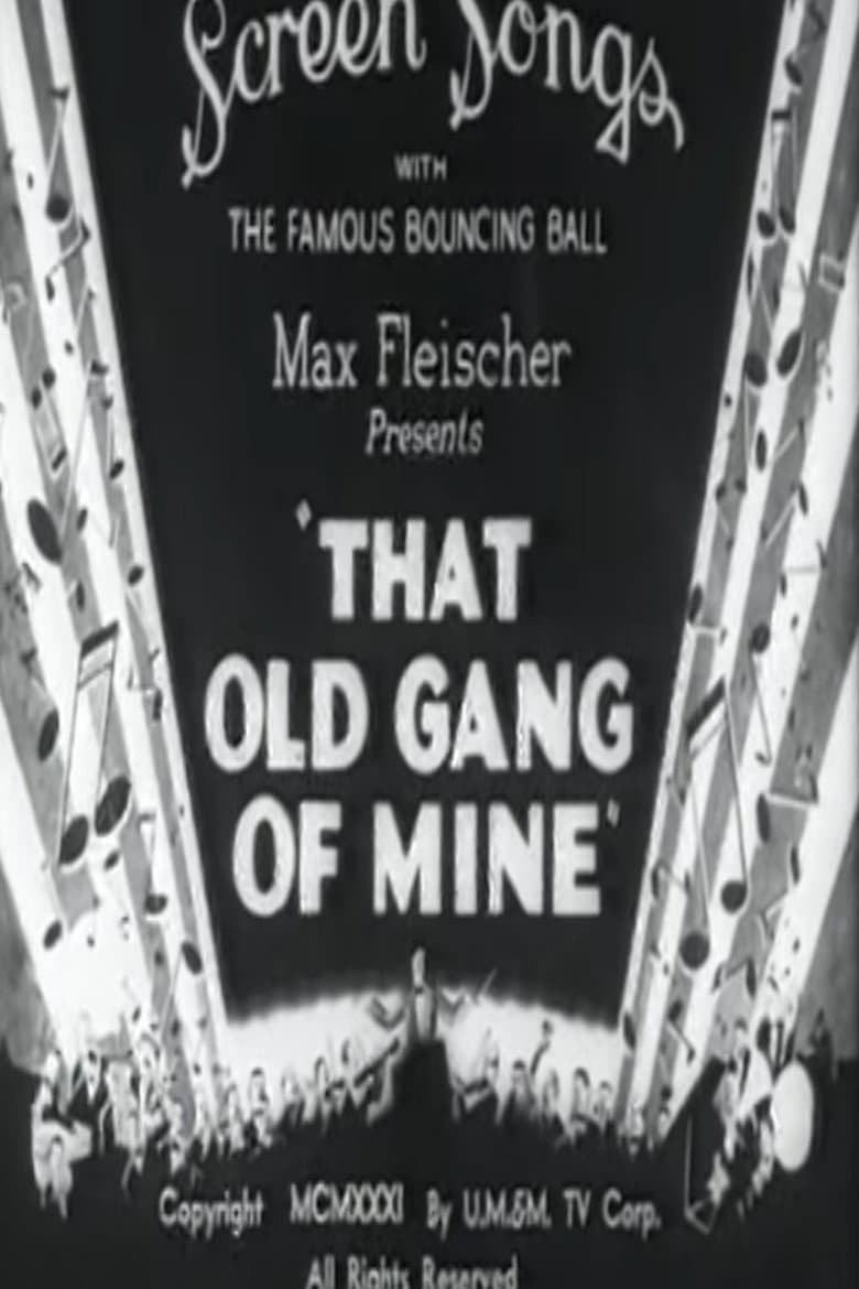 That Old Gang of Mine poster