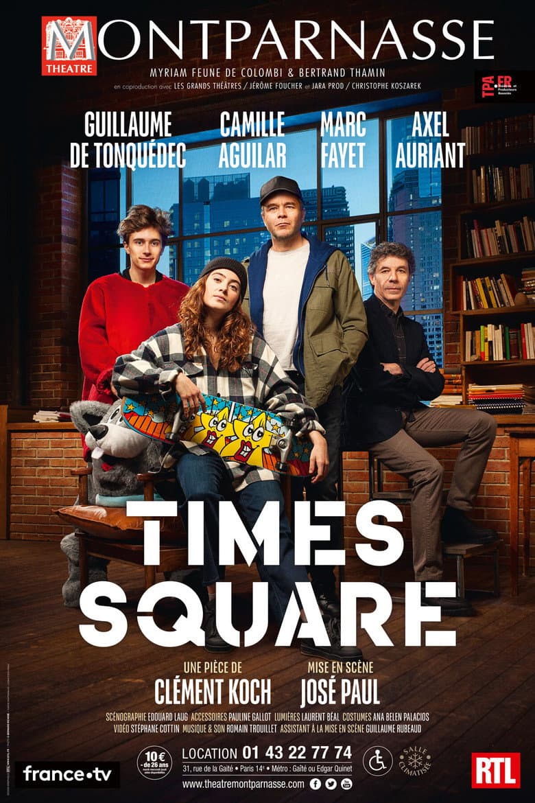 Times Square poster