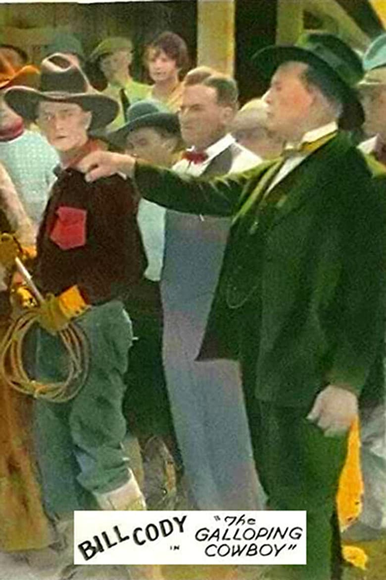 The Galloping Cowboy poster