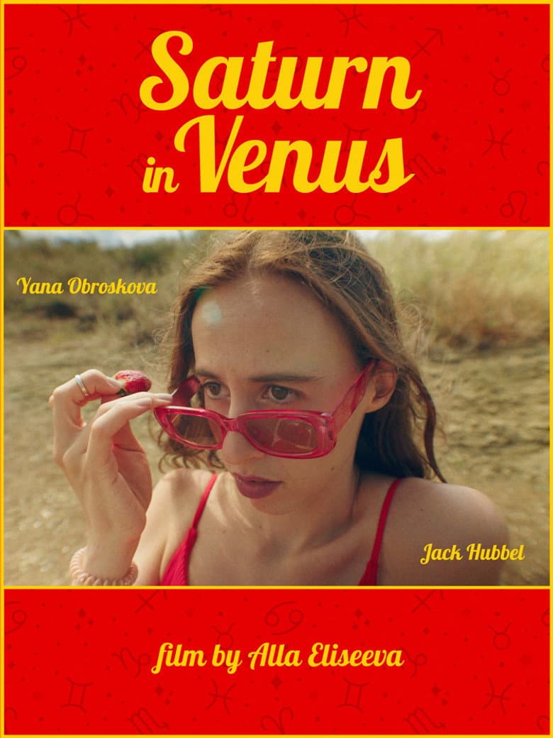 Saturn in Venus poster