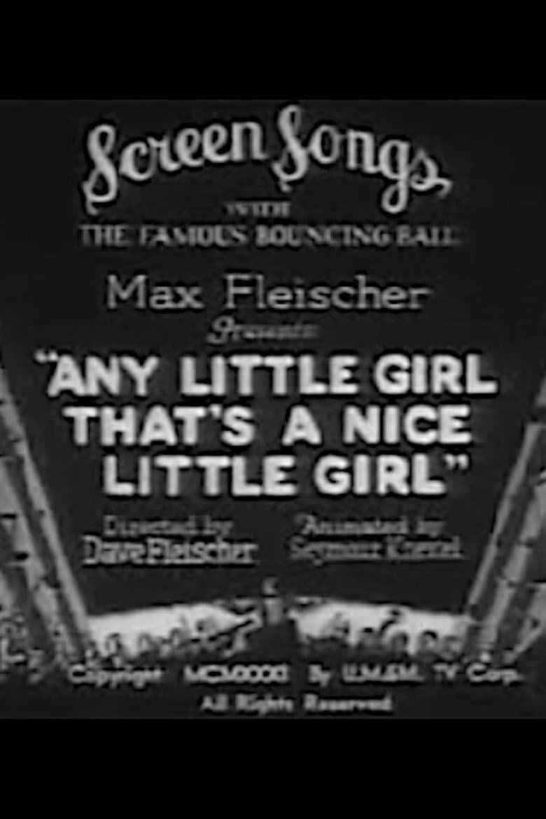 Any Little Girl That's a Nice Little Girl poster