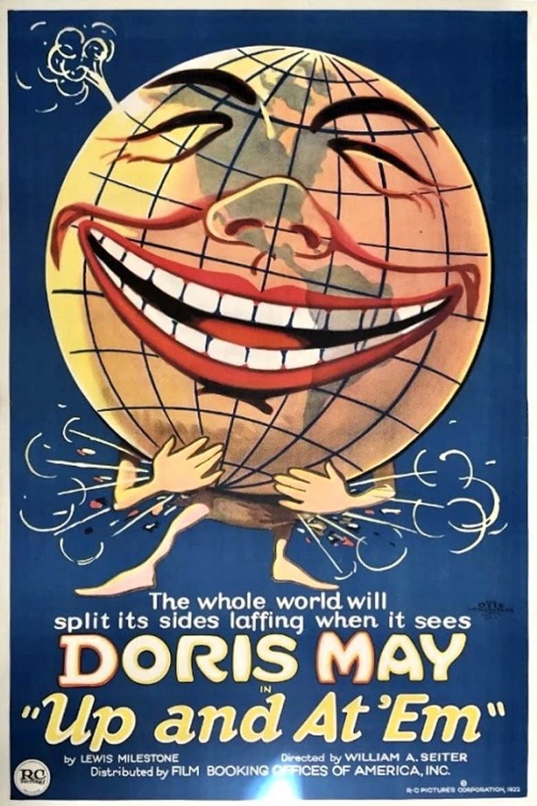 Up and at 'Em poster