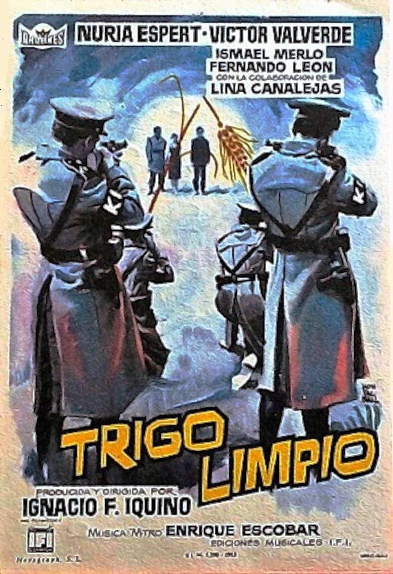 Trigo limpio poster
