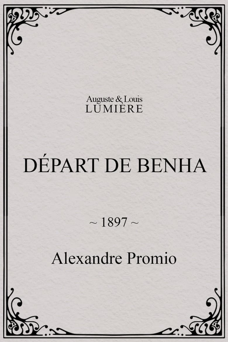 Départ de Benha poster