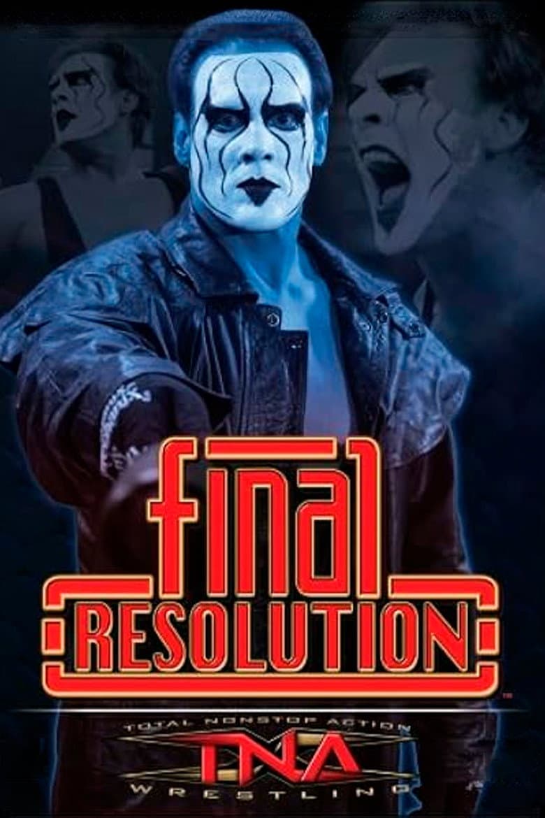 TNA Final Resolution 2006 poster