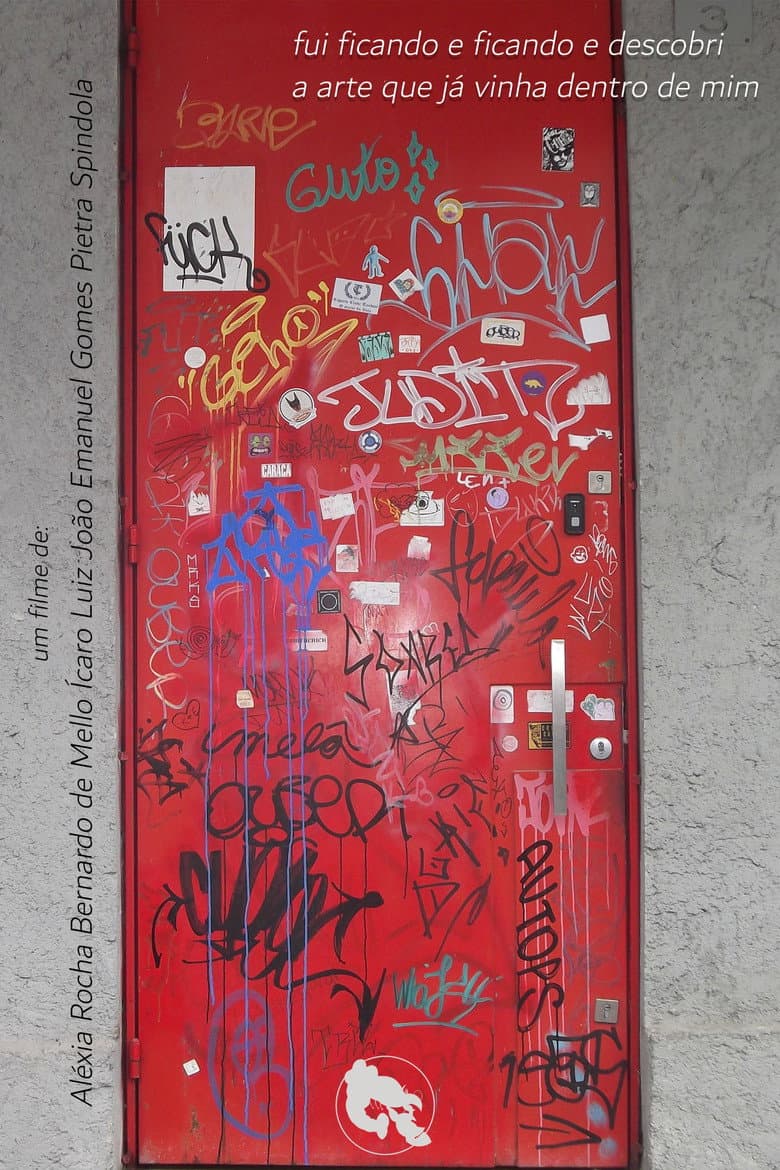 fui ficando e ficando e descobri a arte que já vinha dentro de mim poster