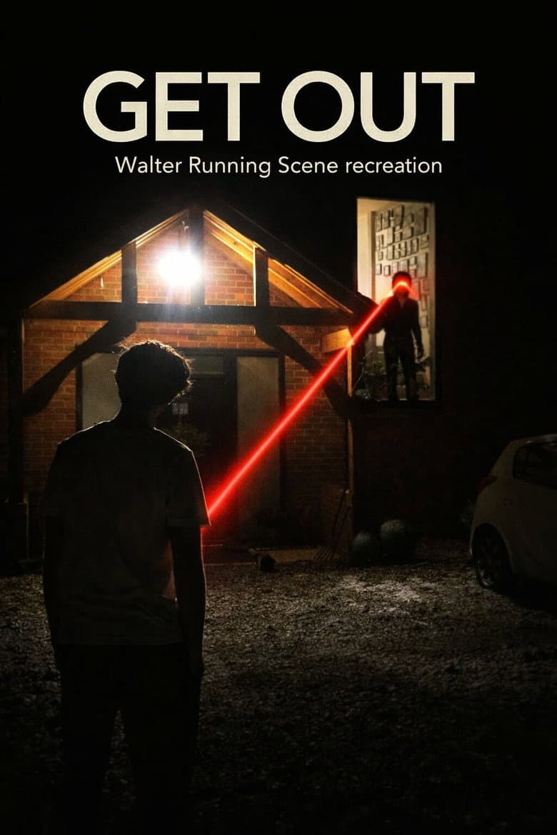 Get out-Walter running scene poster