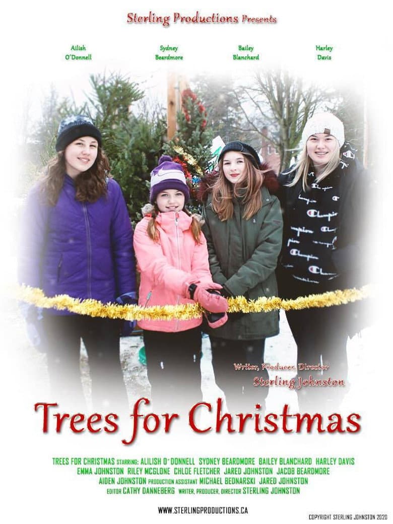 Trees for Christmas poster