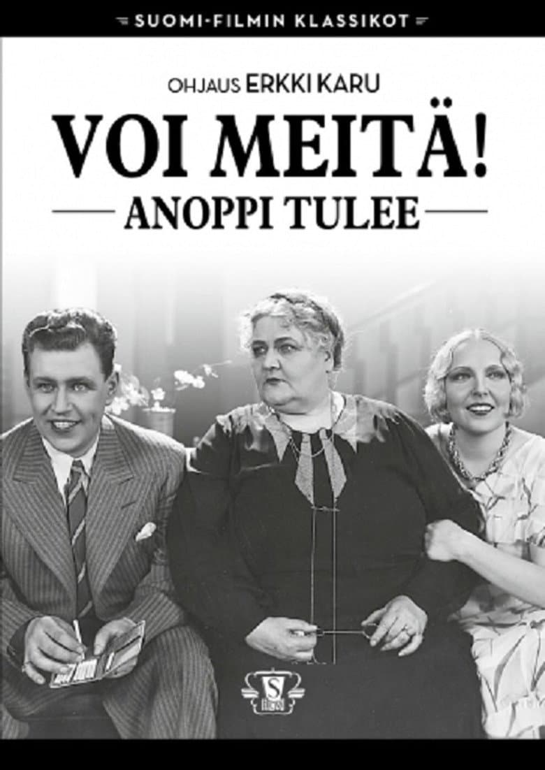 Voi meitä! Anoppi tulee poster