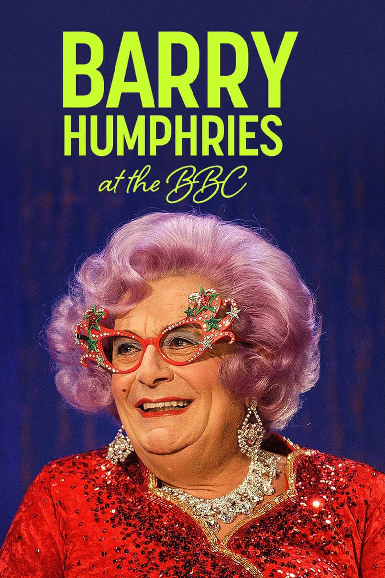 Barry Humphries at the BBC poster