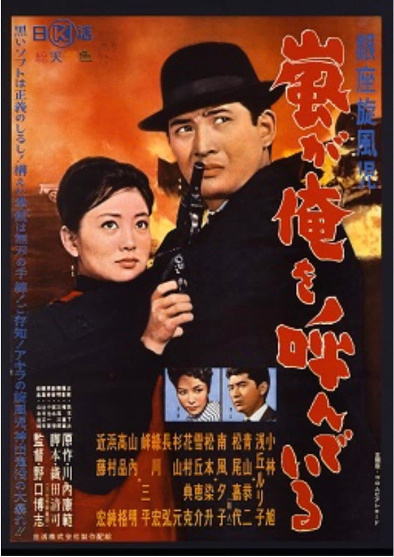 Ginza Whirlwind: The Call of the Storm poster
