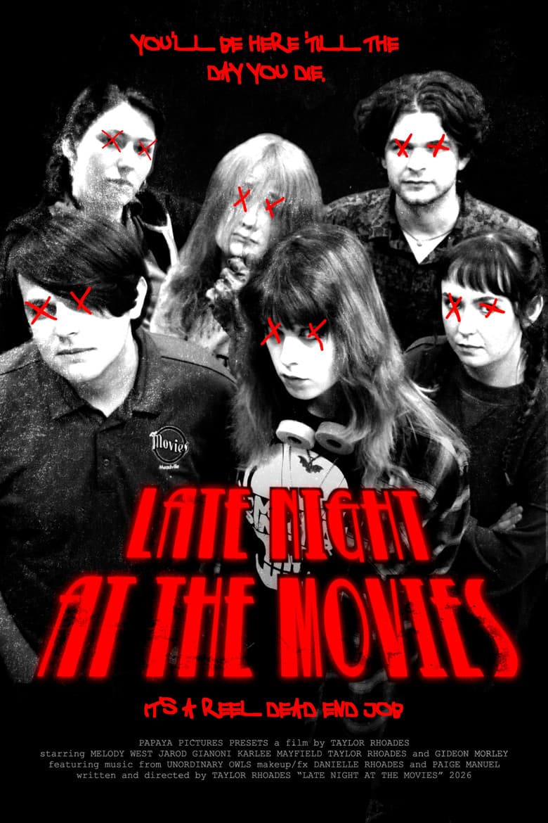 Late Night At The Movies poster