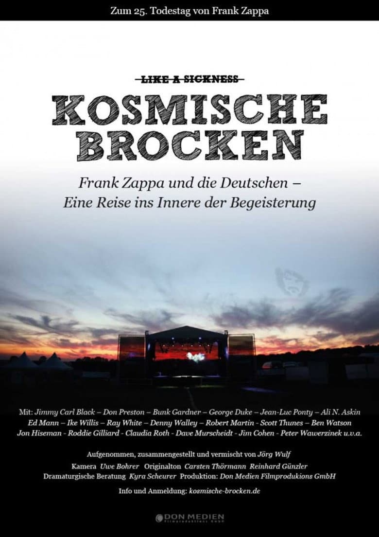 Kosmische Brocken - Frank Zappa und die Deutschen poster