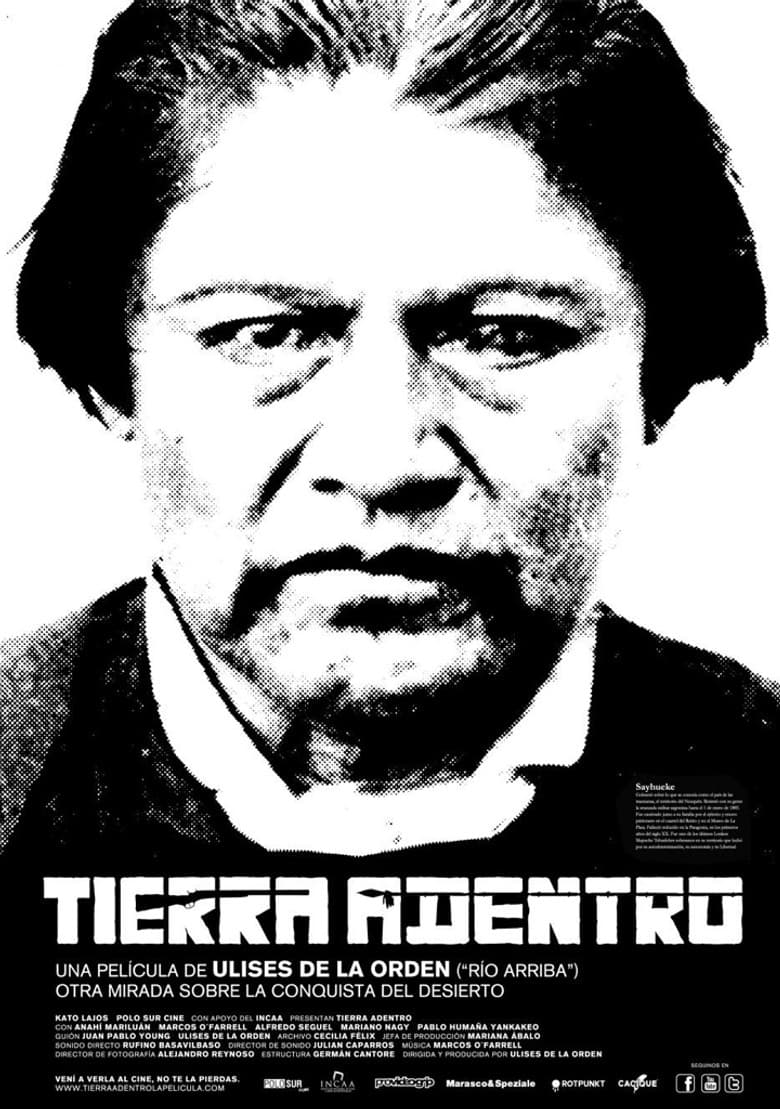 Tierra adentro poster