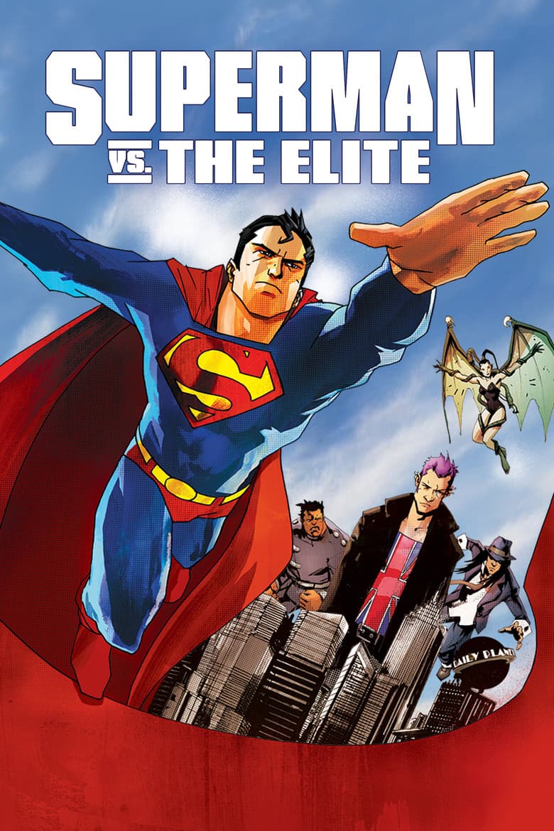 Superman vs. The Elite poster