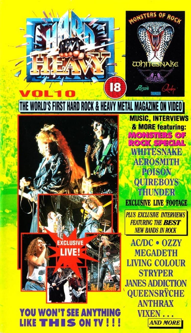 Hard 'N Heavy Volume 10 poster