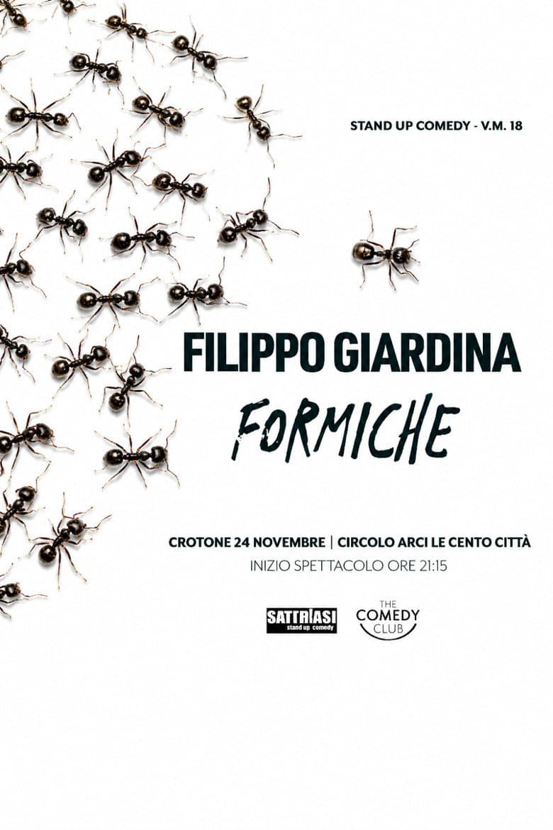 Filippo Giardina: Formiche poster