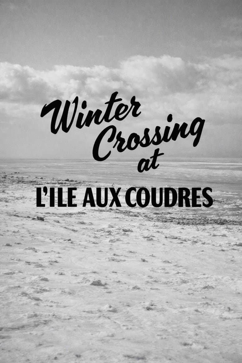 Winter Crossing at L'Isle-Aux-Coudres poster