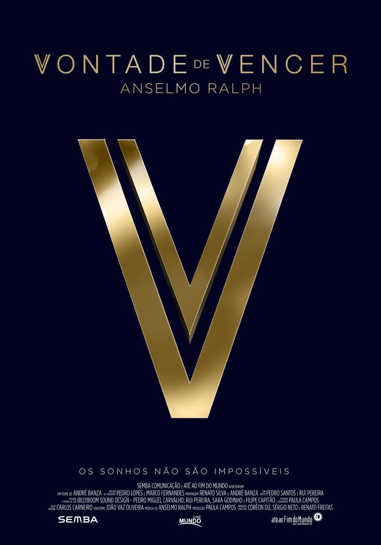 Vontade de Vencer - Anselmo Ralph poster