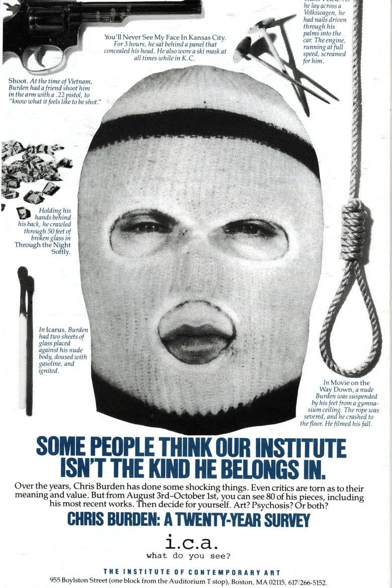 A Twenty-Year Survey, Newport Harbor Art Museum poster