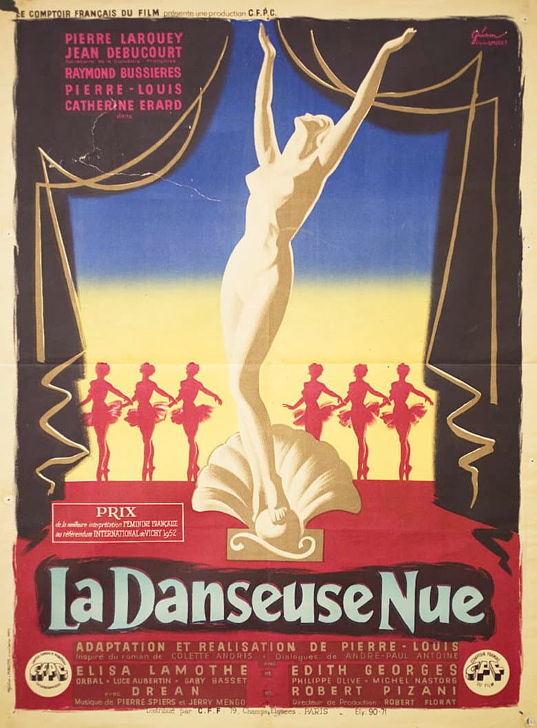 La Danseuse nue poster