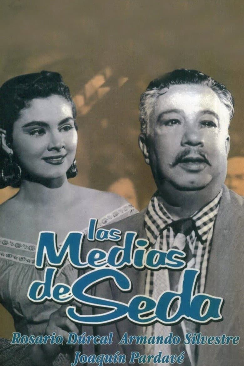 Las medias de seda poster