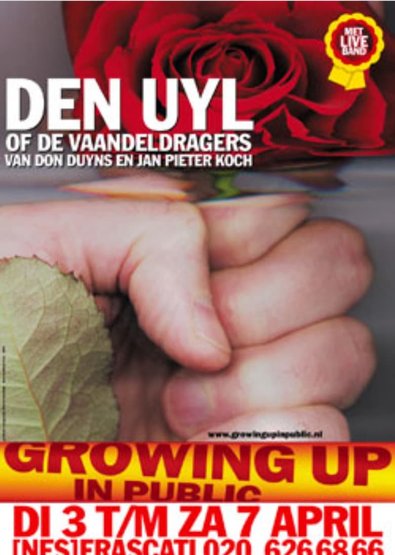 Den Uyl of De Vaandeldragers poster