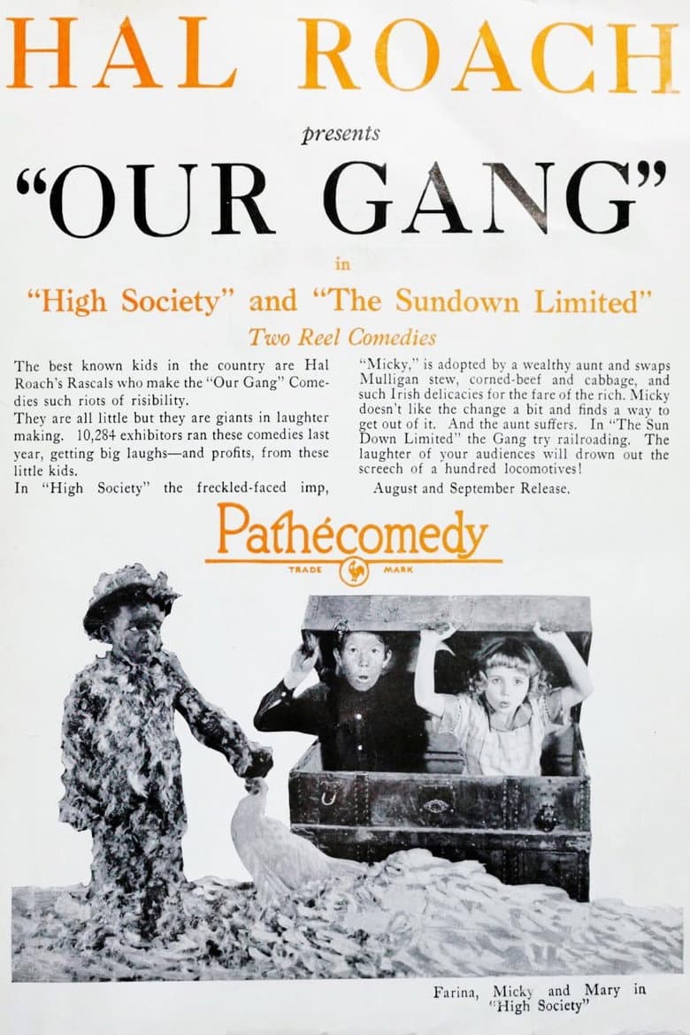 High Society poster