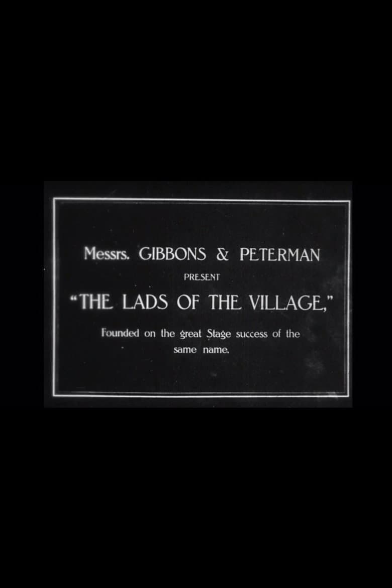 The Lads of the Village poster