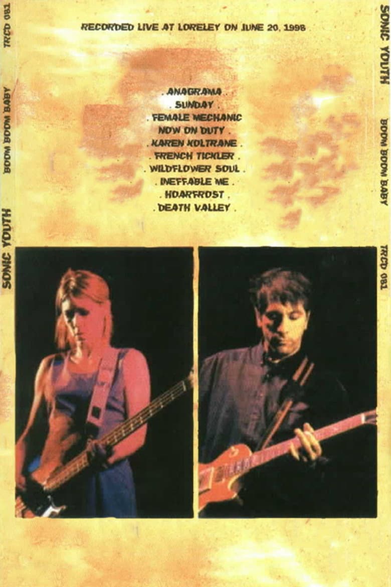 Sonic Youth: Rockpalast 1998 poster