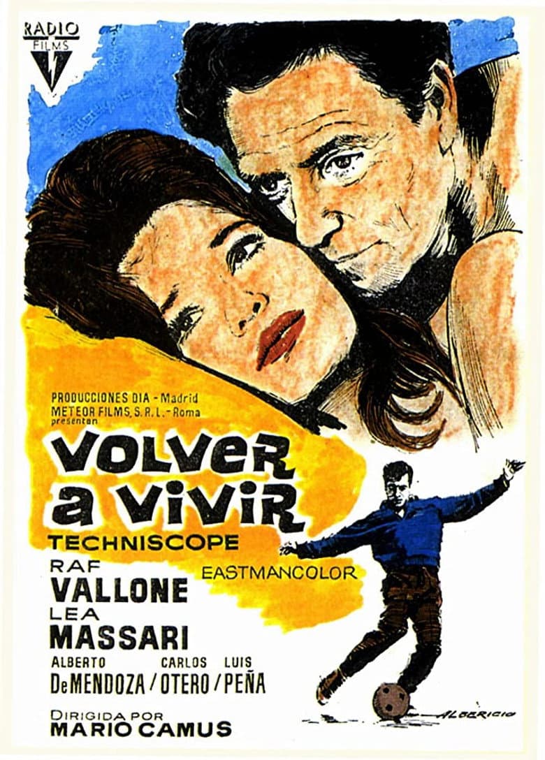 Volver a vivir poster