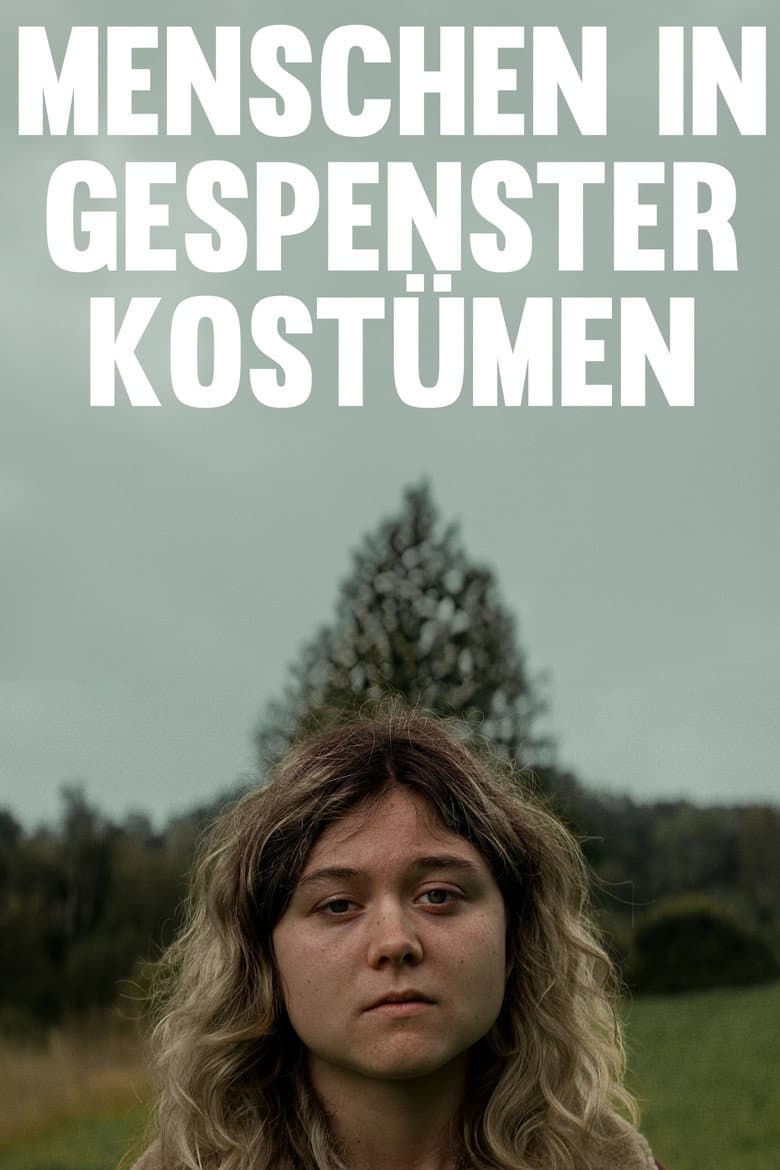 Menschen in Gespensterkostümen poster