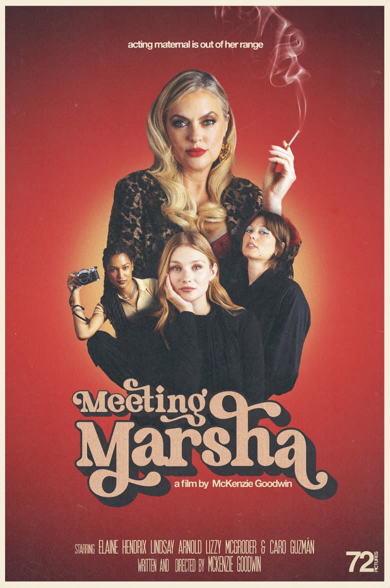 Meeting Marsha poster