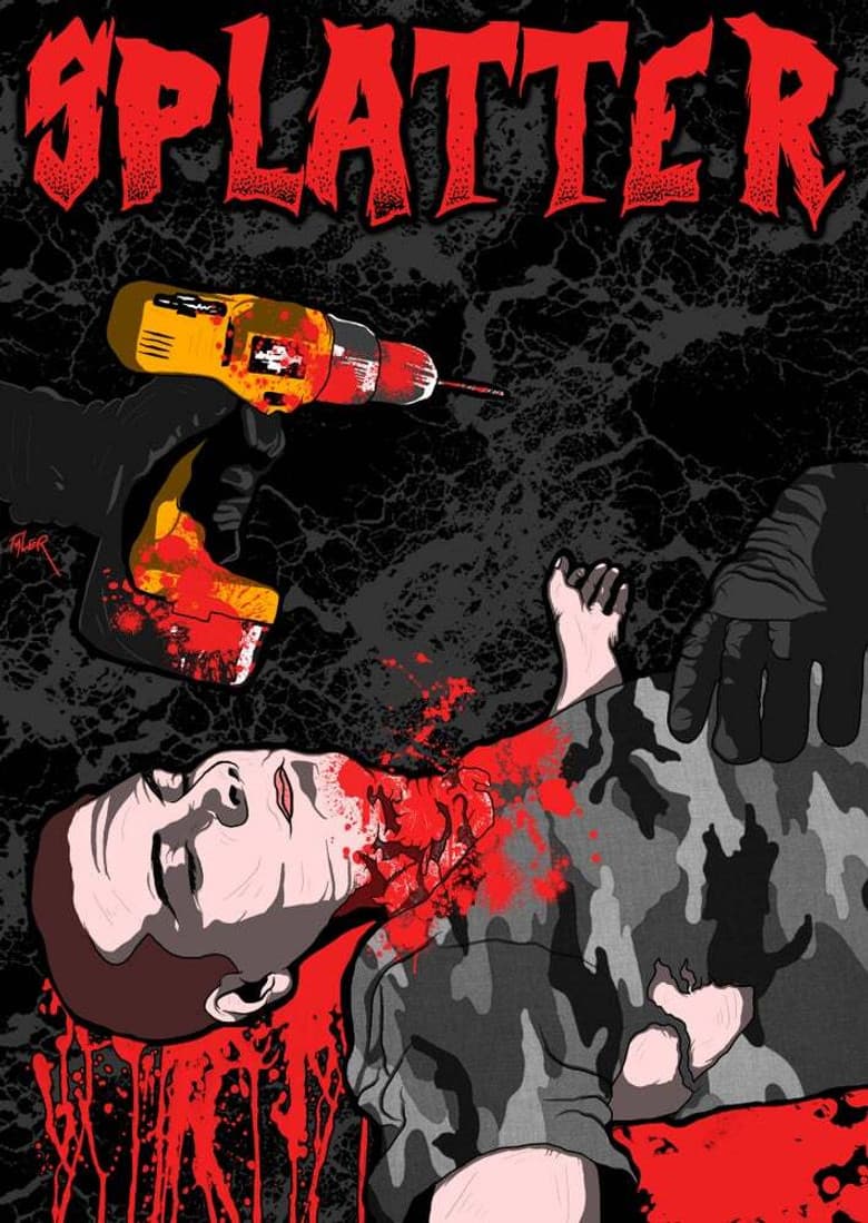 Splatter poster