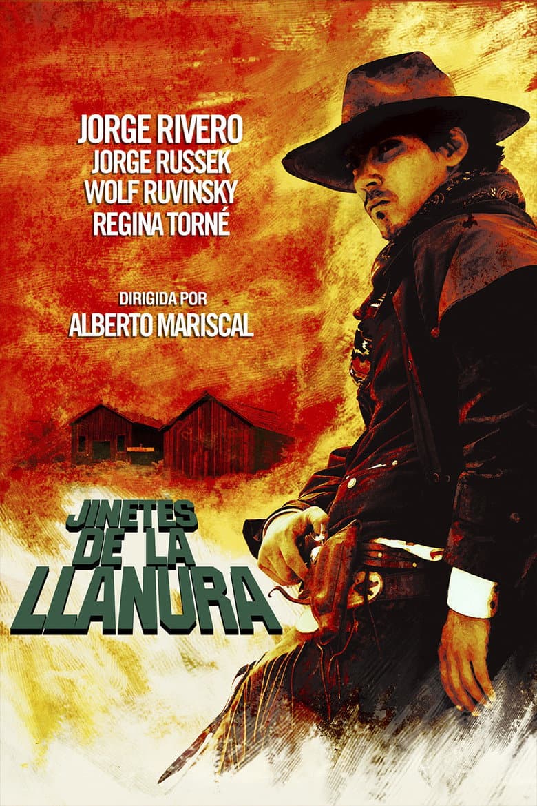 Jinetes de la llanura poster