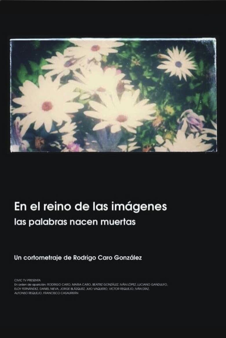 En el reino de las imágenes, las palabras nacen muertas poster