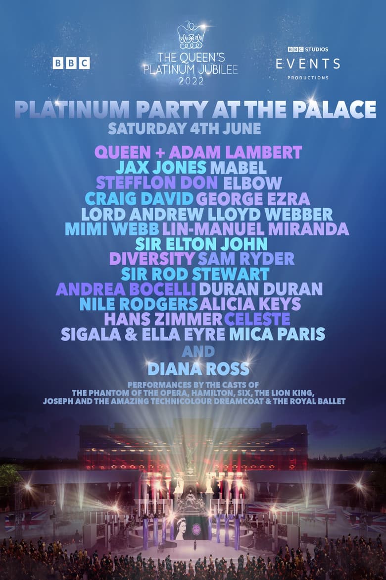Platinum Party at the Palace poster