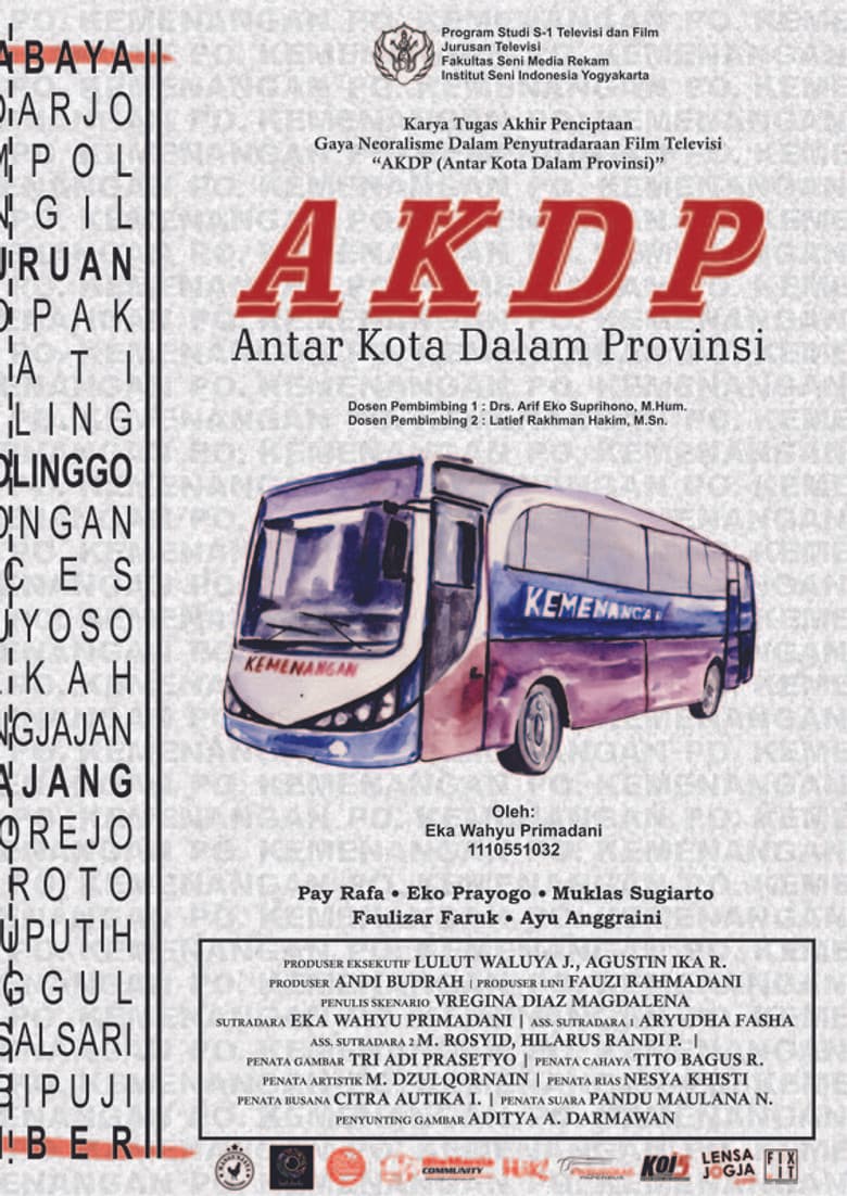 Antar Kota Dalam Provinsi poster
