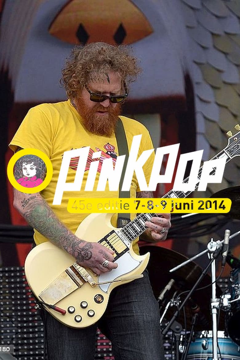 Mastodon: Pinkpop Festival 2014 poster