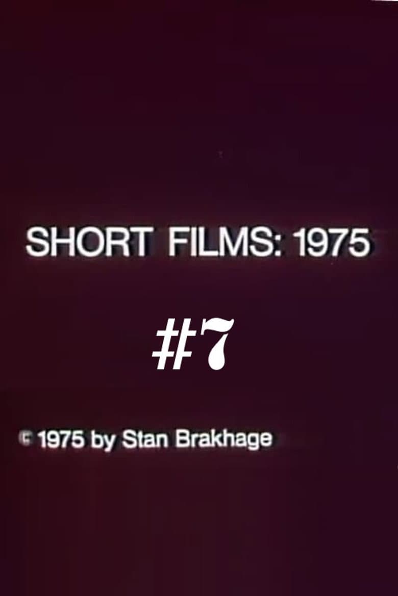 Short Films 1975: #7 (Turning the Raccoon Loose) poster
