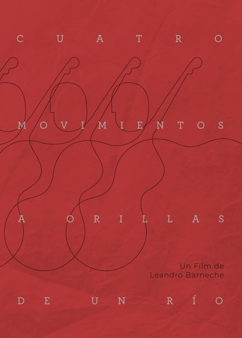 Cuatro movimientos a orillas de un río poster